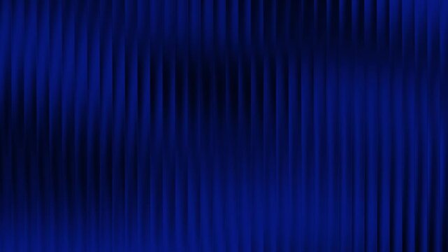 Abstract dark blue vertical lines wall texture background with smooth lighting motion loop