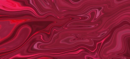 Red marble pattern texture abstract background. © ooddysmile