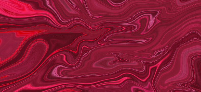 Red marble pattern texture abstract background.
