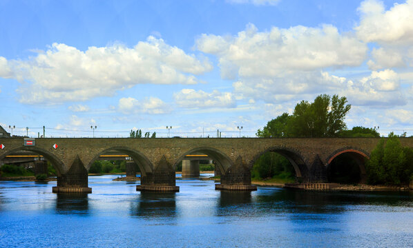 Baldwin Bridge is an old stone bridge spanning the River Moselle  in Koblenz. It is the oldest surviving bridge in the city and was built in the 14th century (1332-1363)