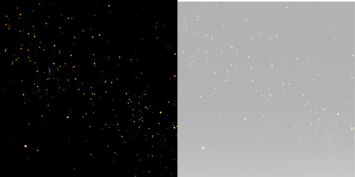 Dense golden sparkle dust with brilliant glitter particles and soft metallic shimmer effect
