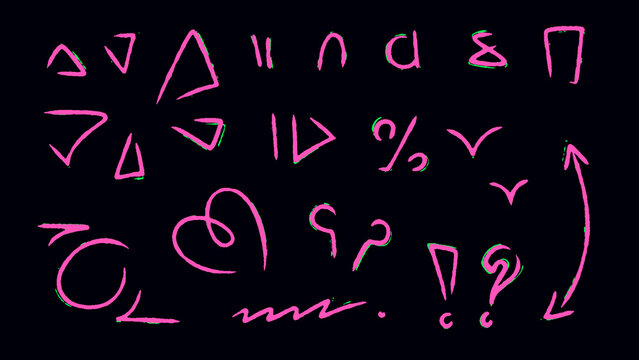 Scribble Elements Pack / Part 05