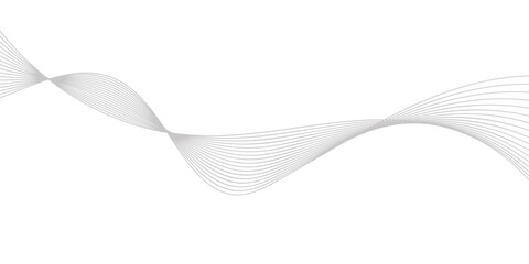 Fototapeta premium abstract elegant grey wave line pattern background