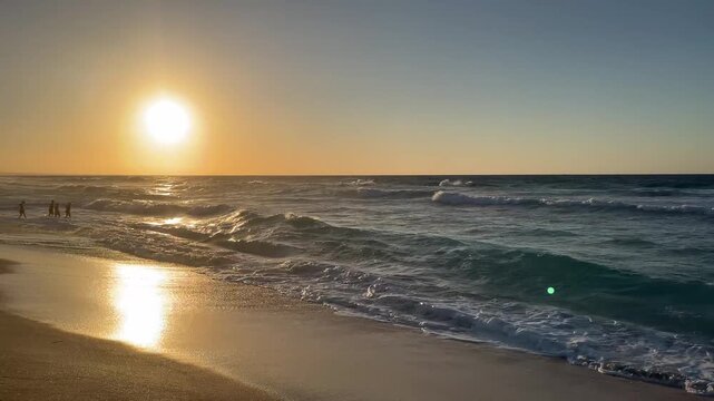 The Northern Coast of Egypt extends for about 1,050 km along the Mediterranean Sea,  It is one of the longest Mediterranean coastlines, and is popularly known because of sandy beaches and clear water.