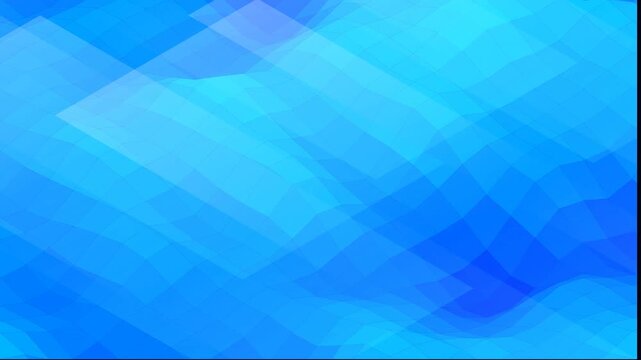 Abstract Blue Liquid Glass Background with Fluid Geometric Gradient Bloom Texture