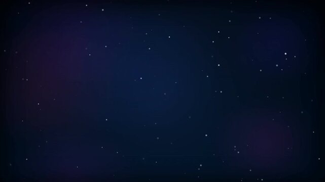 dark blue abstract space background with scattered white particles perfect for technology or cosmic-themed projects