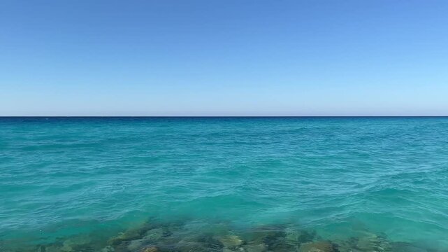 The Northern Coast of Egypt extends for about 1,050 km along the Mediterranean Sea,  It is one of the longest Mediterranean coastlines, and is popularly known because of sandy beaches and clear water.