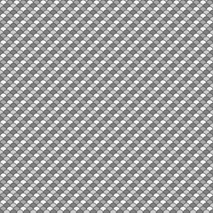 Fish scale wallpaper. Asian traditional ornament with repeated scallops. Repeated white curves on black background. Seamless surface pattern design with semicircles. Grid motif. Digital paper. © funkyplayer