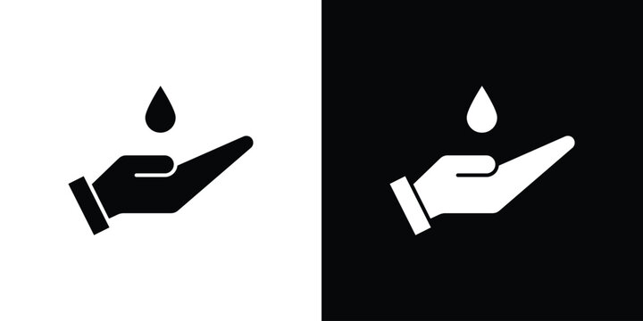 Dermatology tested icon thin pictogram series