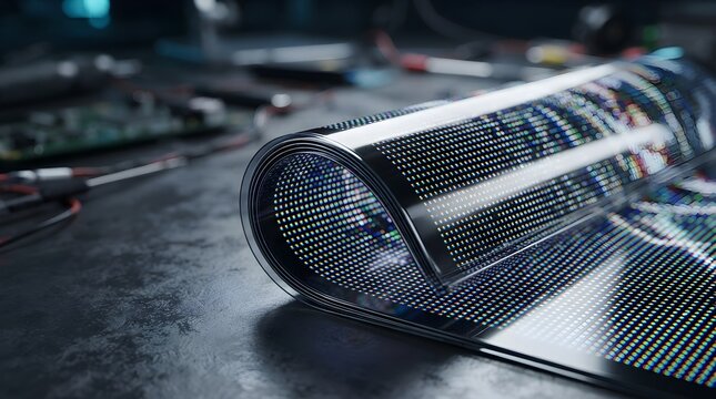 OLED screen panel tech workbench research stunning supreme future farming detailing unique