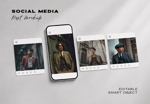Instagram Social Media Post Mockup