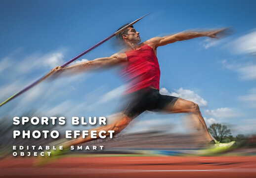 Sports Blur Photo Effect