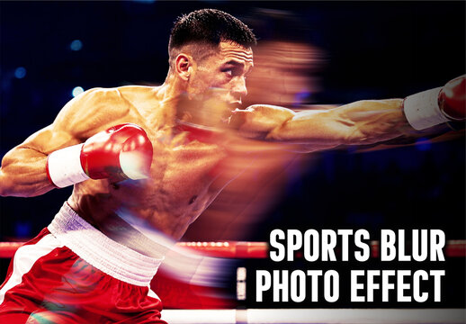 Sports Blur Photo Effect