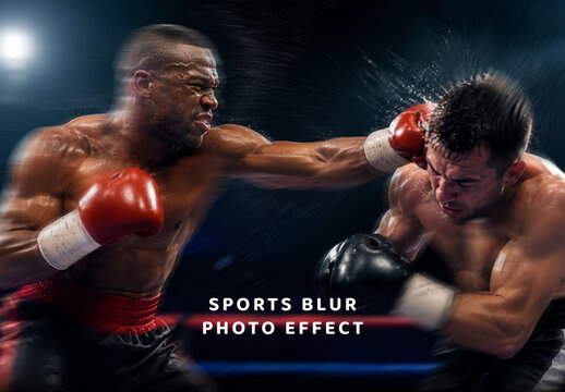 Sports Blur Photo Effect