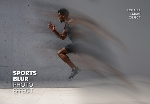Sports Blur Photo Effect