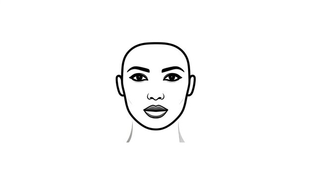 Surprised woman with wide eyes and open mouth.