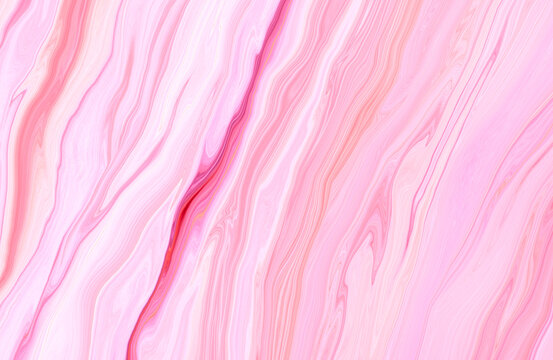 Marble rock texture black ink pattern liquid swirl paint pink that is Illustration background for do ceramic counter tile silver gray that is abstract waves skin wall luxurious art ideas concept.
