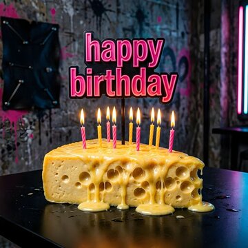 happy birthday candles