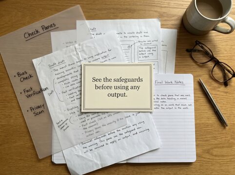 Adapting to AI: Strategic Planning Documents on a Desk