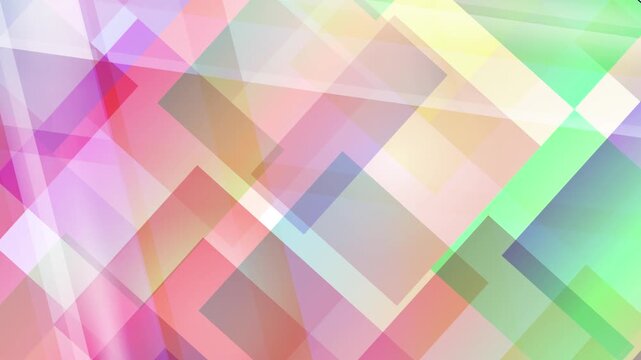 Abstract Geometric Overlapping Rectangles 4K