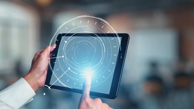 Online education icons show e-learning, online education classes, and digital study. Online education enables global online education access, flexible learning. Gist