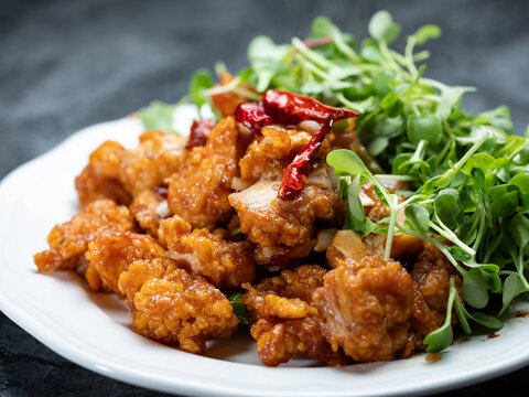 seasoned spicy chicken ,Seasoned Chicken with Garlic ,
