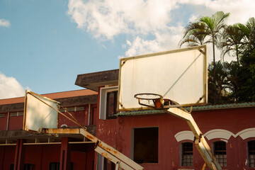 old basketball hoop © IchbinTh4nhV1nh