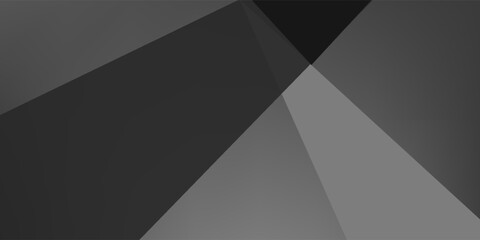 Obraz premium Black and white dark gray abstract background.Geometric pattern shapes.Rough and shabby grain.