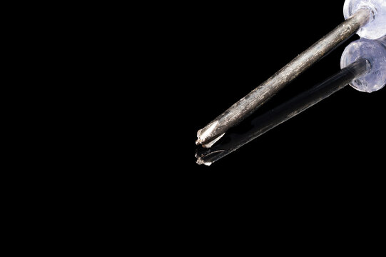 High-Resolution close-up of screwdriver ultra sharp isolated macro extreme detail ver.6