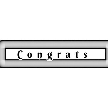 congrats 