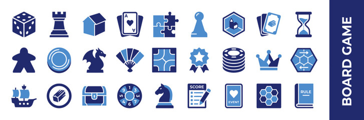 Board Game Icons Collection © Ember