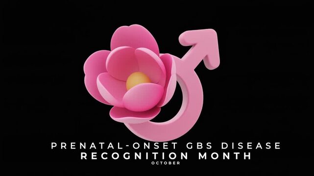 Prenatal-onset GBS Disease Recognition Month Understanding GBS Risks During Pregnancy and Infant Health. Animation Video.