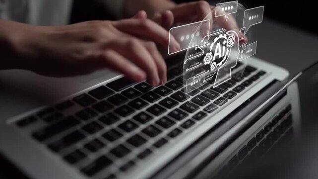 AI Assistant Brain Processor with LLM Technology, Big Data, Machine Learning, Generative AI for Business Support, Future Agentic AI Technology and Artificial Intelligence Prompt Engineering. Muxer