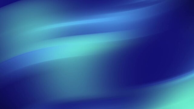 Smooth blue turquoise gradients abstract aesthetic soft light flowing waves neon background. Suitable for modern design projects, web or print graphics, branding.