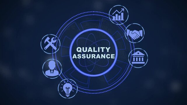 Assurance concept with digital and hud interface for business process optimization and standards compliance