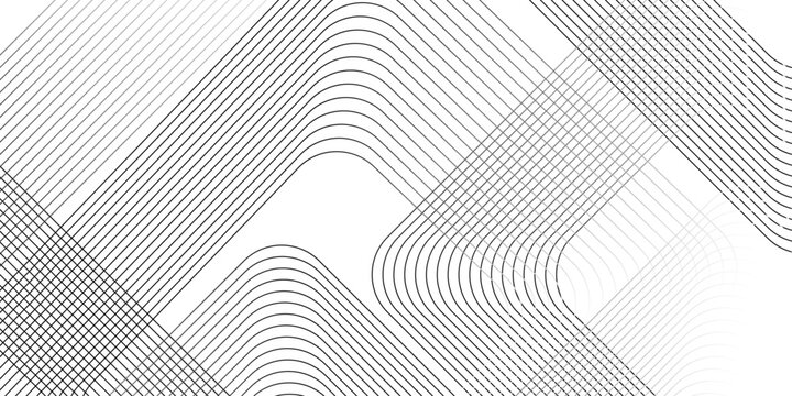 White paper parallel Dynamic oblique stripe fabric textile. geometric abstract transparent flow fabric white and gray gradient line creative seamless textile design. Abstract stripe background.