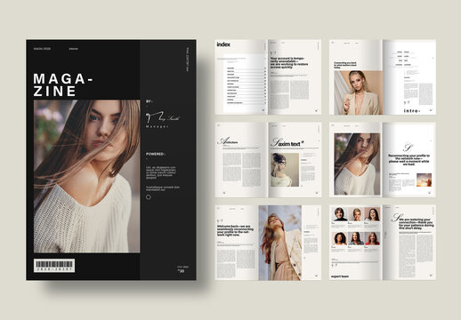 Modern Magazine Template