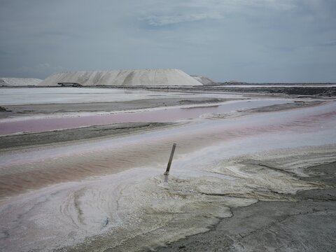 Saltworks, Salin-de-Giraud, Bouches-du-Rh&ocirc;ne, Arles, France
