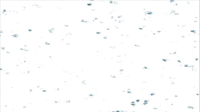 Abstract Cyan Digital Matrix Glitch Techno Particle White Background
