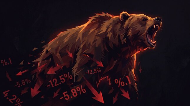 Roaring Bear Market with Falling Stock Prices