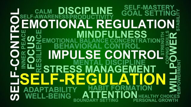 Self-Regulation Word Cloud