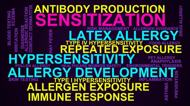 Sensitization Word Cloud