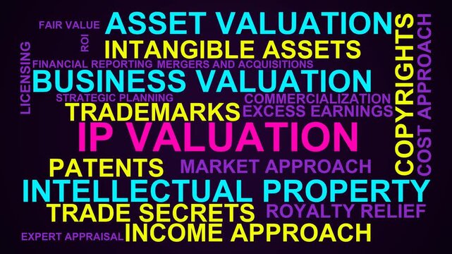 Ip Valuation Word Cloud