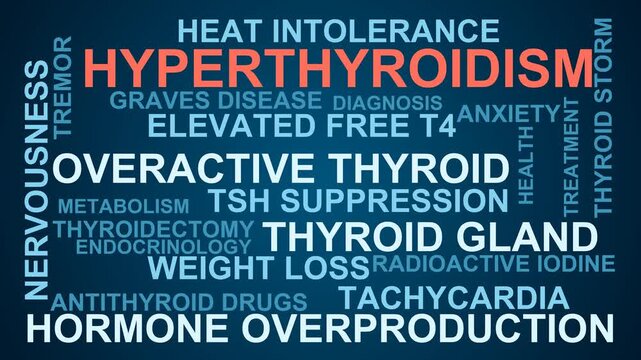 Hyperthyroidism Word Cloud