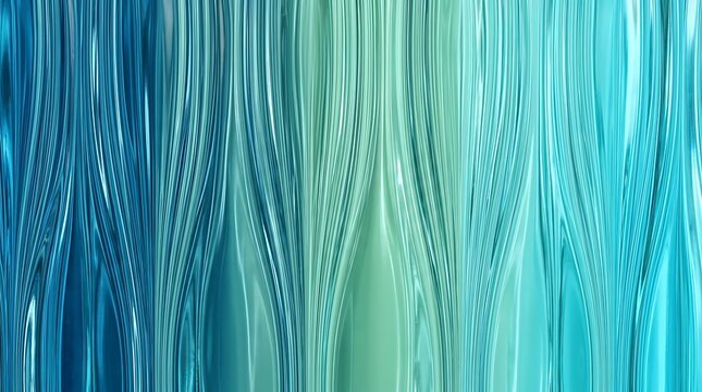 Abstract fluid acrylic pour painting in teal and blue tones