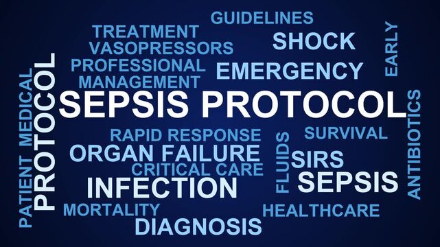 Sepsis Protocol Word Cloud
