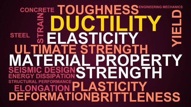 Ductility Word Cloud