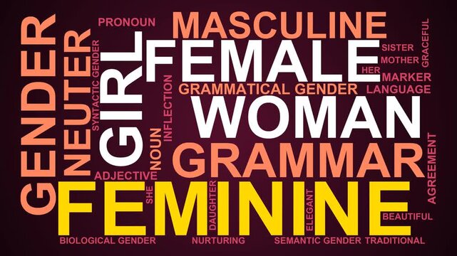 Feminine Word Cloud