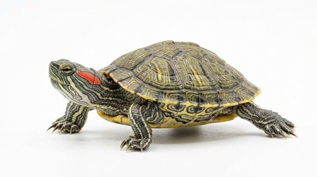 turtle on a white background