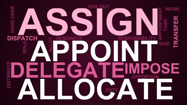 Assign Word Cloud